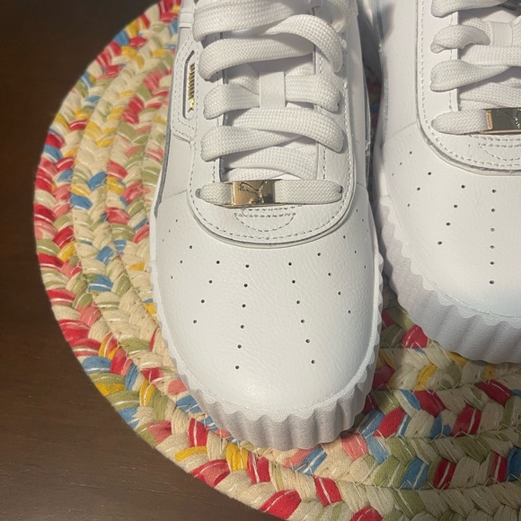 Puma White Athletic Shoes - Picture 2 of 4